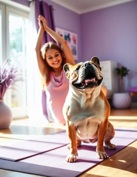 Thực Hiện Bài Tập Thở Cùng Chú Chó Của Mình